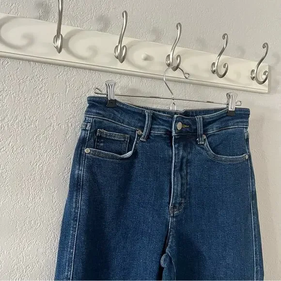 Judy Blue McKenzie High Rise Tummy Control Top Straight Leg Jeans - Picture 2 of 9